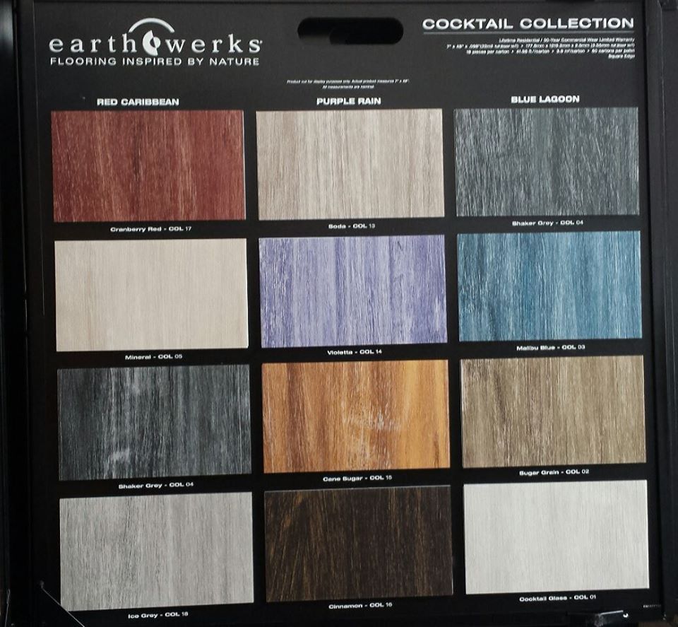Flooring Display Board