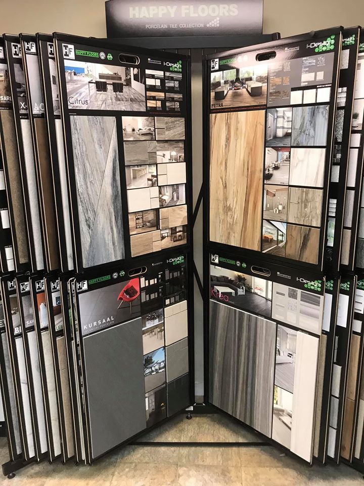Porcelain Tile Collection Display