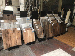 Wood and Laminate Flooring Samples