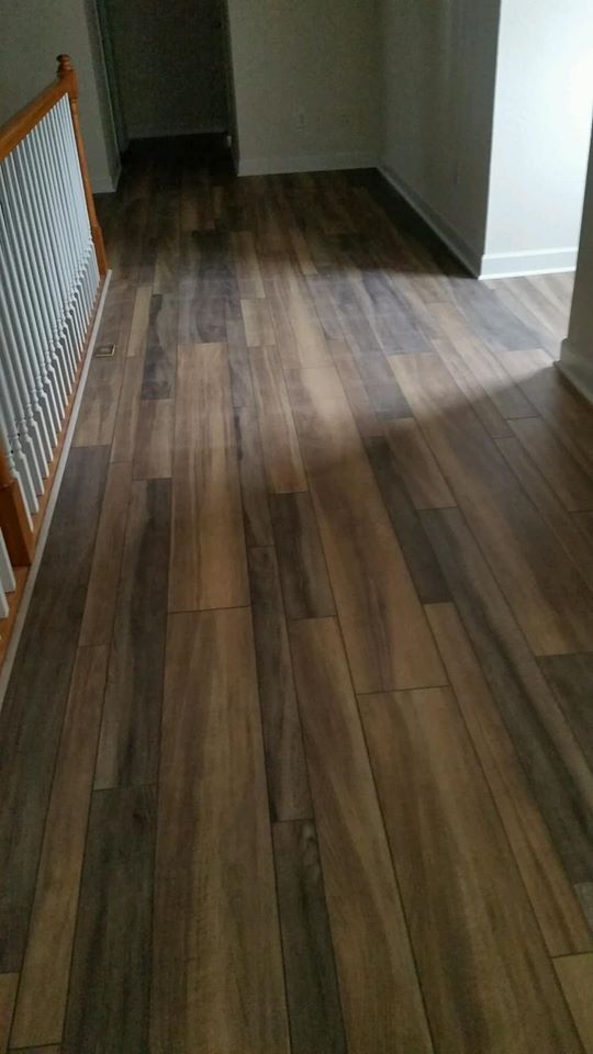 Wood-look flooring