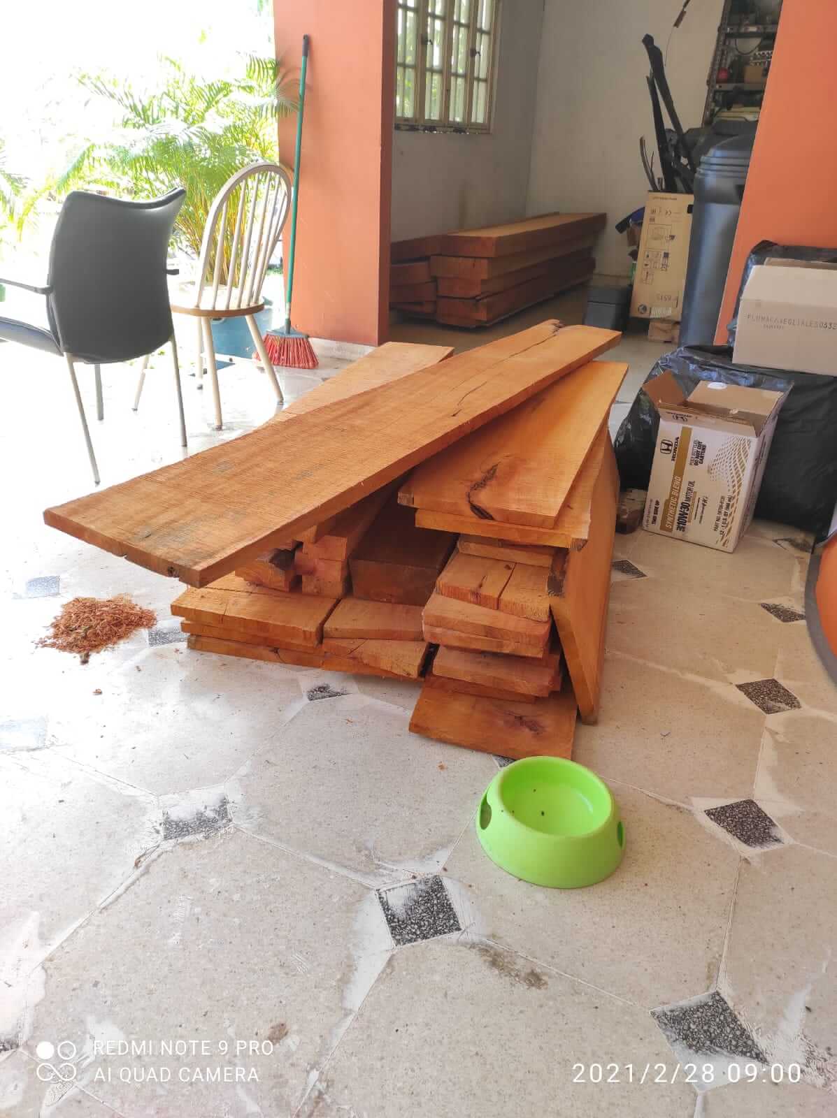 Muebles de madera