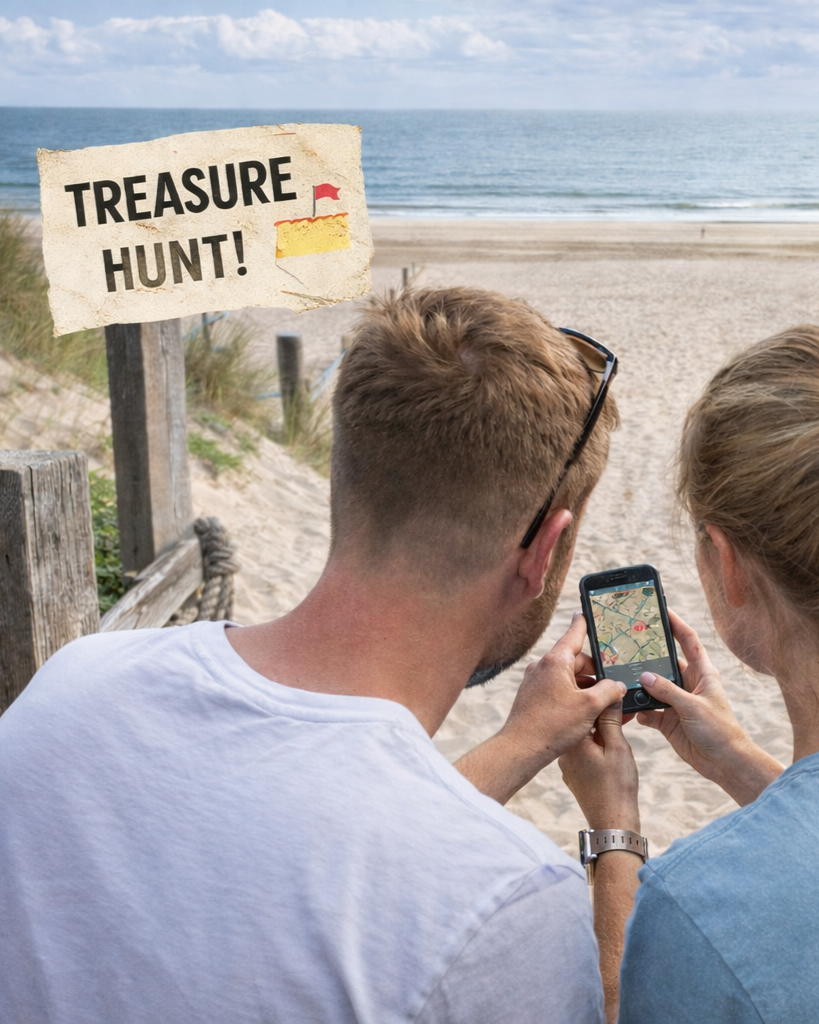 Treasure Hunt | Ren door de straten van Callantsoog, doe gekke opdrachten en speel de schatten vrij!