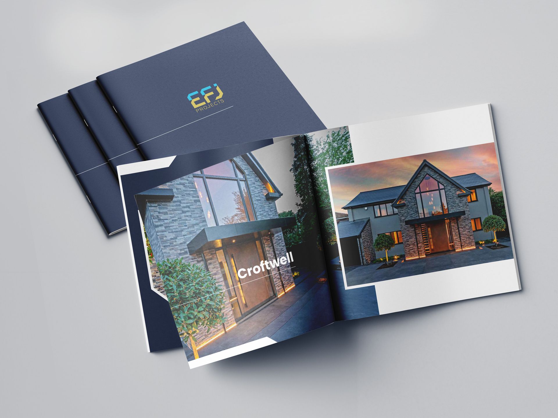Property developer Coffee table brochure
