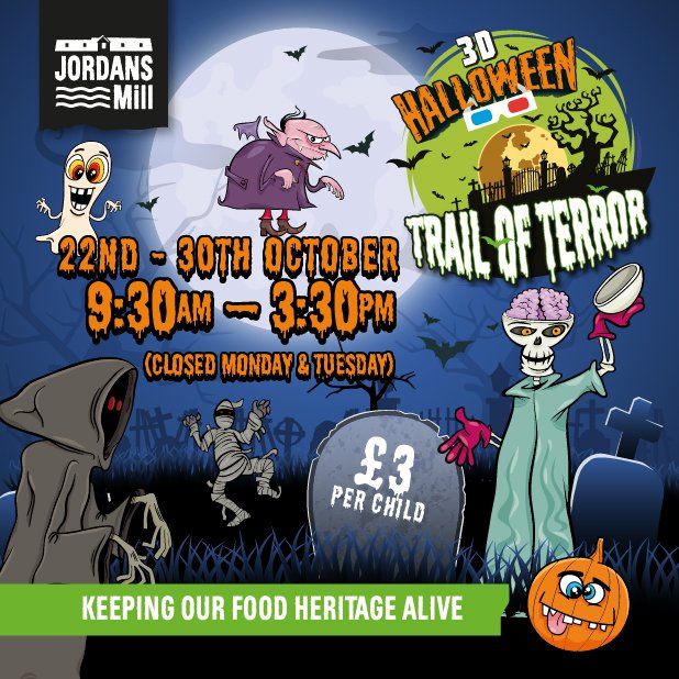 3D halloween trail for Jordans Mill visitor attraction