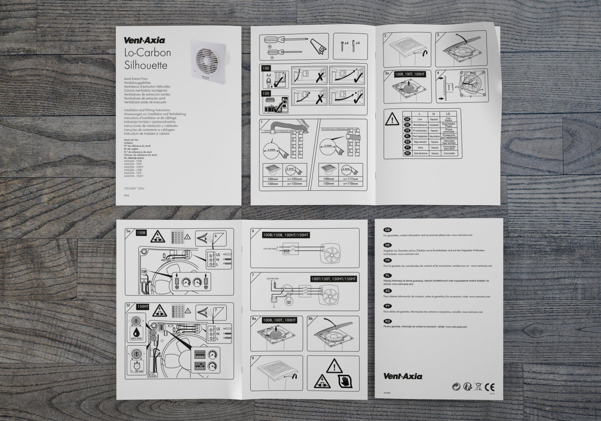 Vent-Axia extractor fan instructions