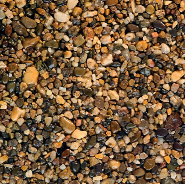 Cappucino blend for resin driveways.