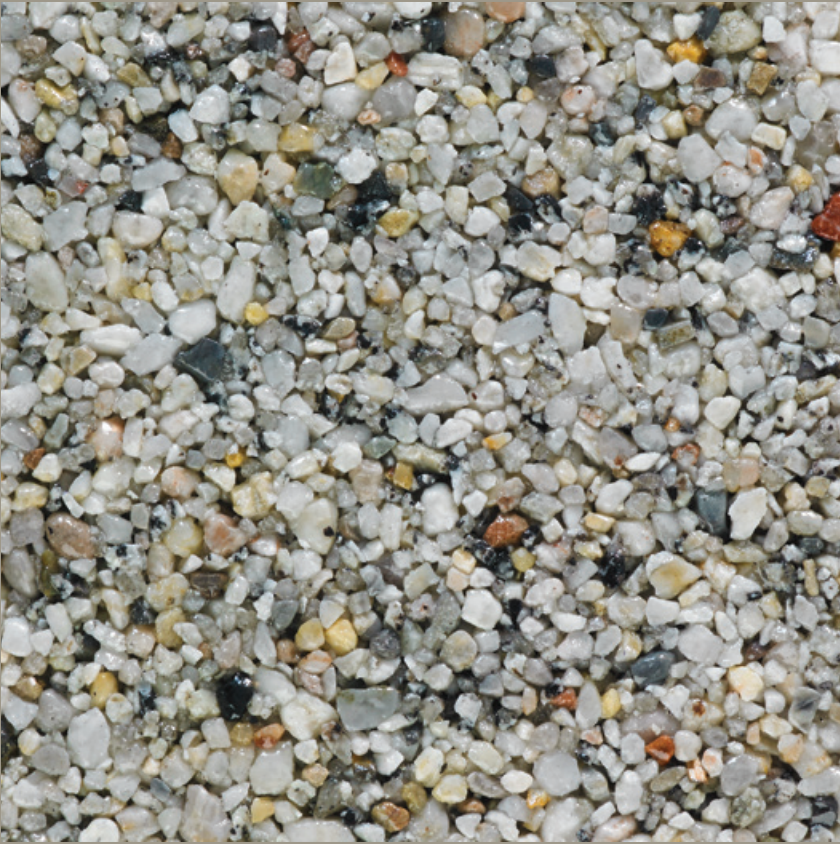 Fossil resin driveway colour blend.