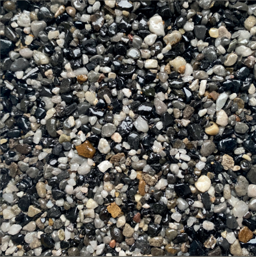 Ocean pearl resin blend.