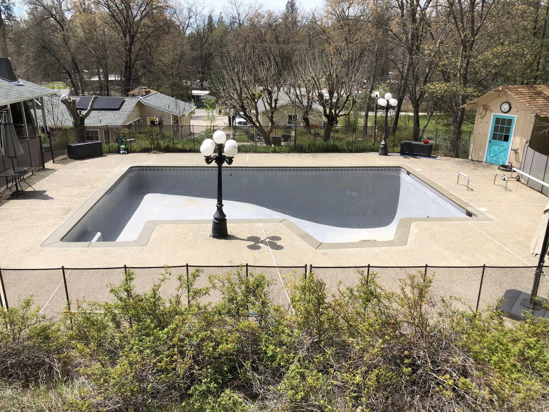 finished new pool