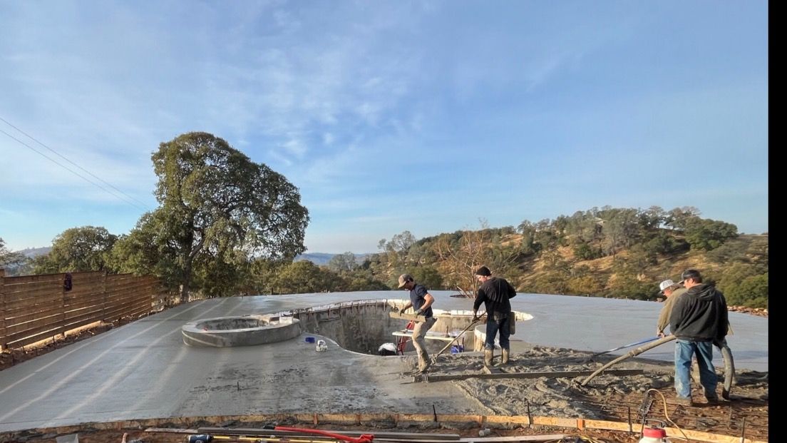 concrete for pool