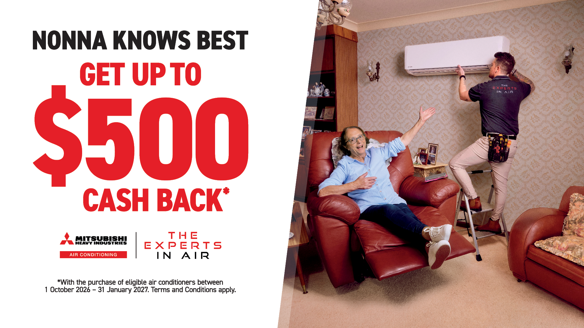 Mitsubishi Heavy Industries Air Conditioning Promo — DMC Electrical & Air Cooling Pty Ltd in Townsville City, QLD