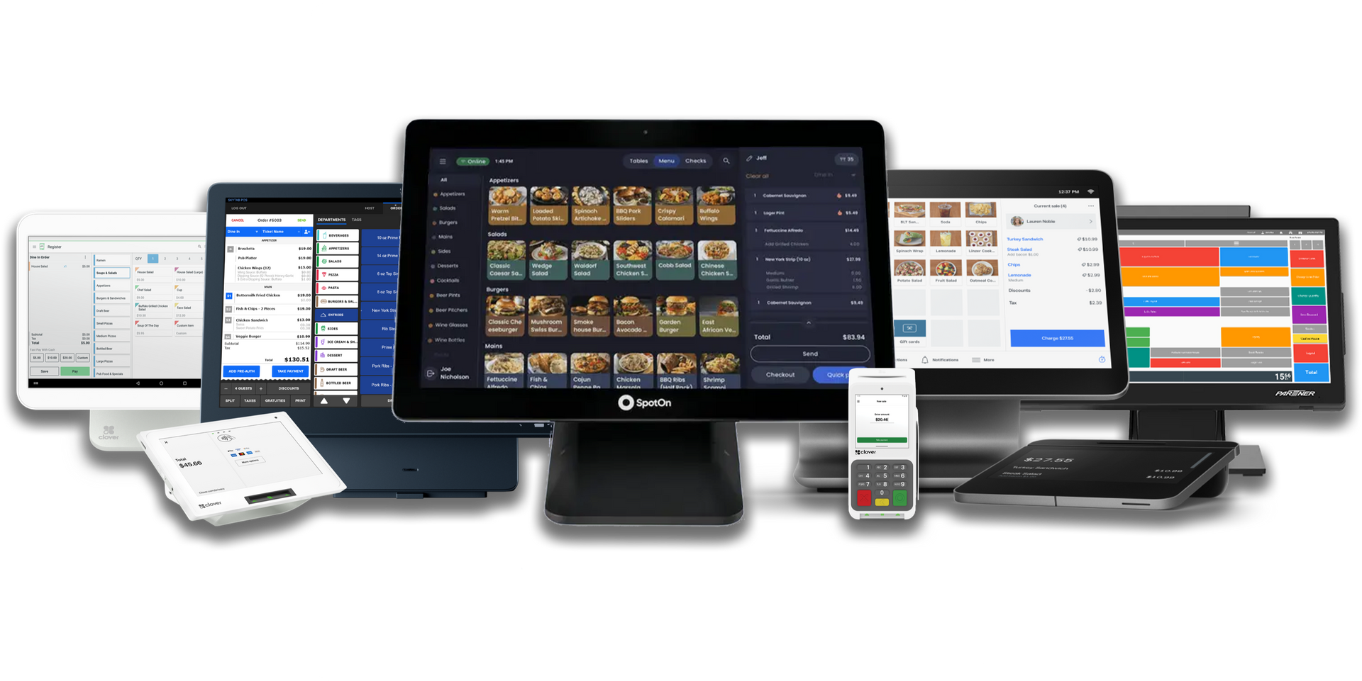 POS systems and payment terminals