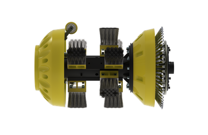 pipeline caliper tool for measuring internal diameter and detecting dents and deformation