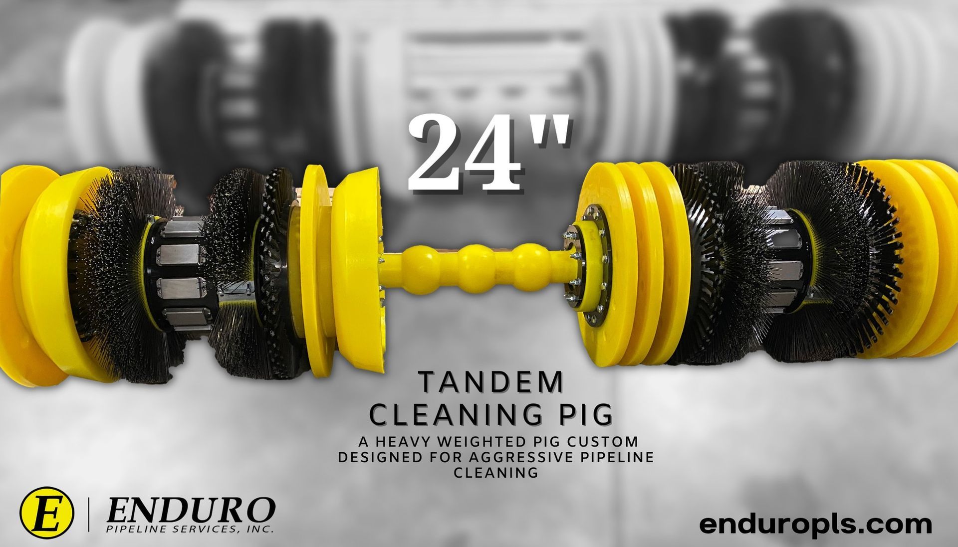 Custom Cleaning Pig Enduro
