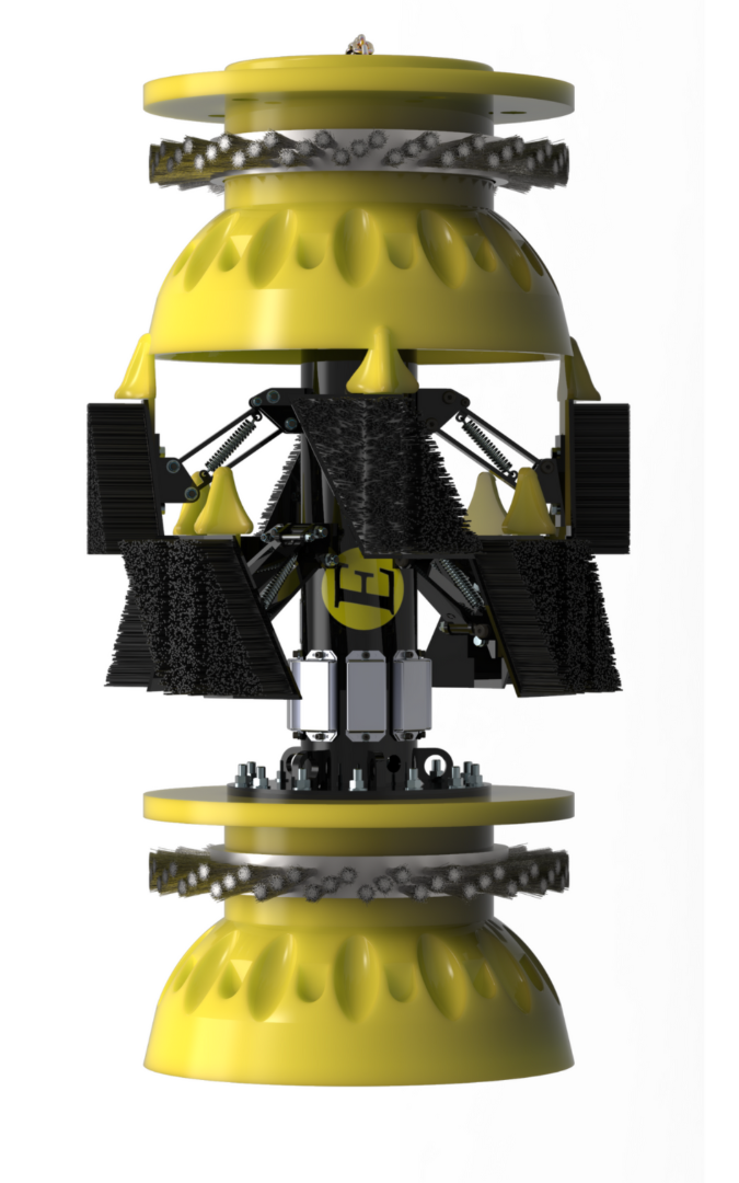 Specialty Cleaning Pigs are built for specific pipeline projects, based on customer needs. 