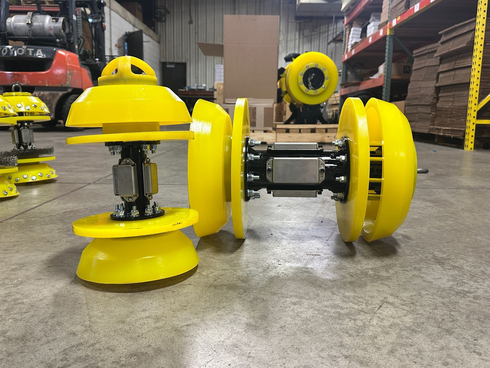 Magnetic Pipeline Cleaning Pigs