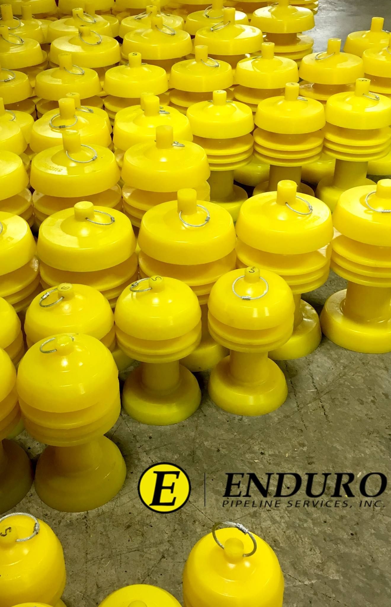 Urethane pipeline cleaning pigs are used for routine cleaning, batching, and debris removal