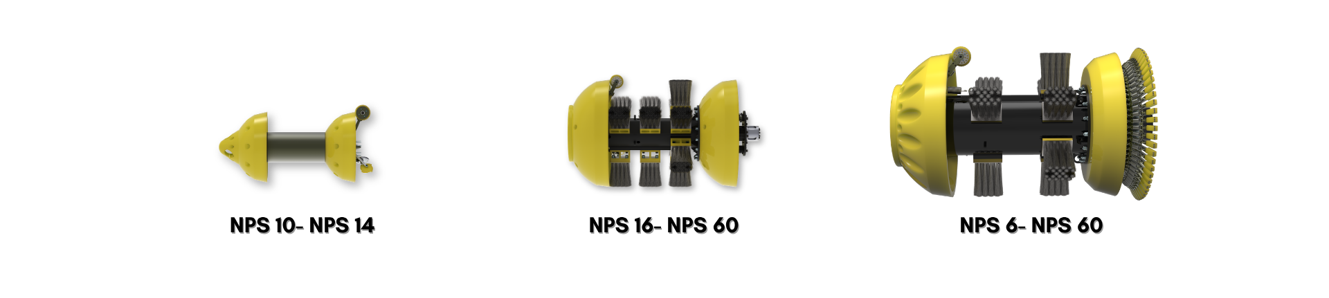 Caliper tools are often run before inline inspection (ILI) to confirm pipeline condition