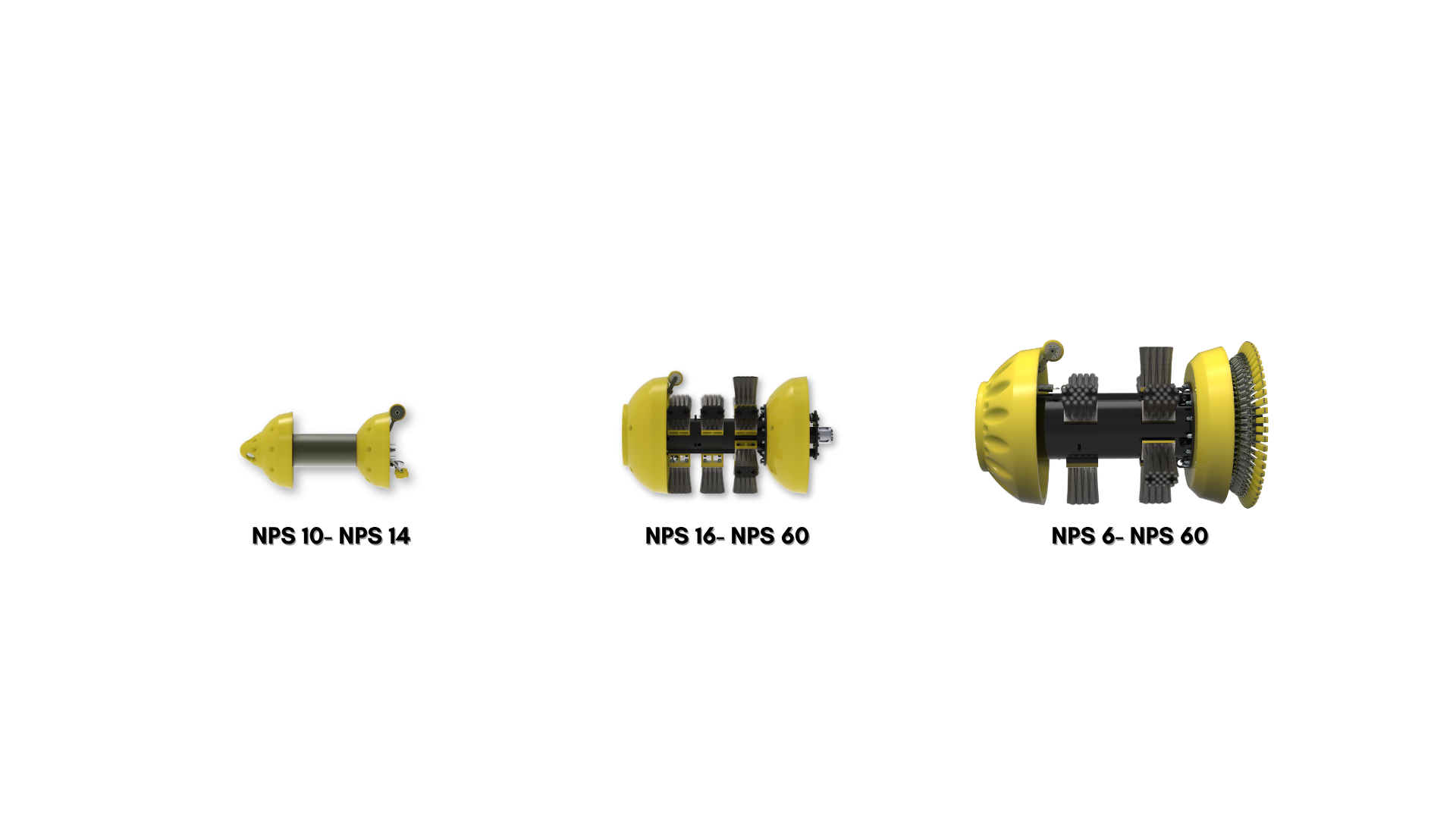 pipeline caliper tool for measuring internal diameter and detecting dents and deformation
