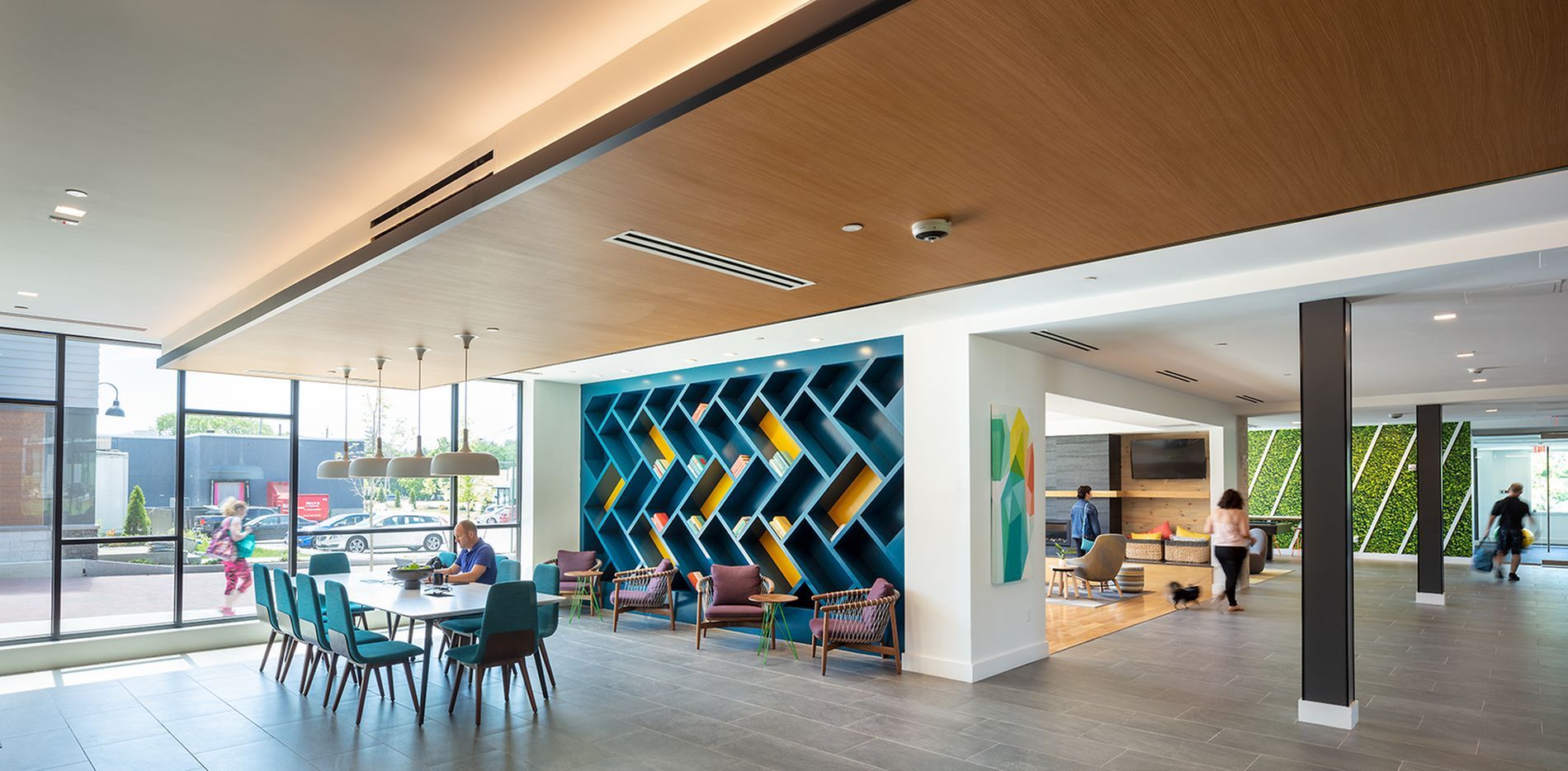 Clubhouse at The Veridian Residences.