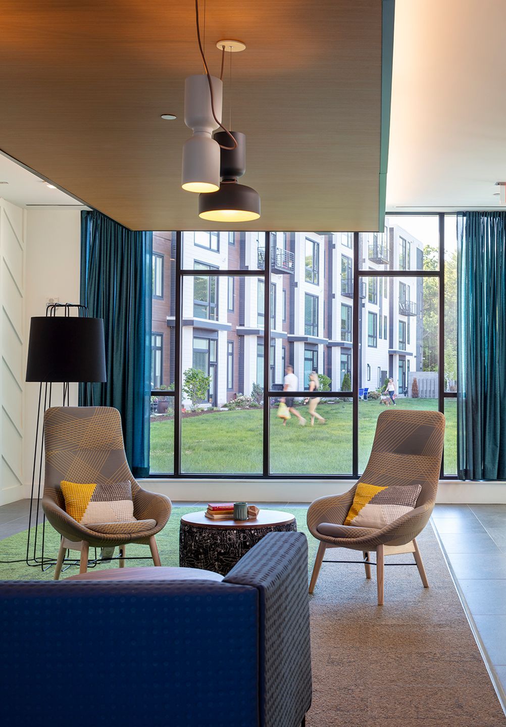 Seating Area at The Veridian Residences.
