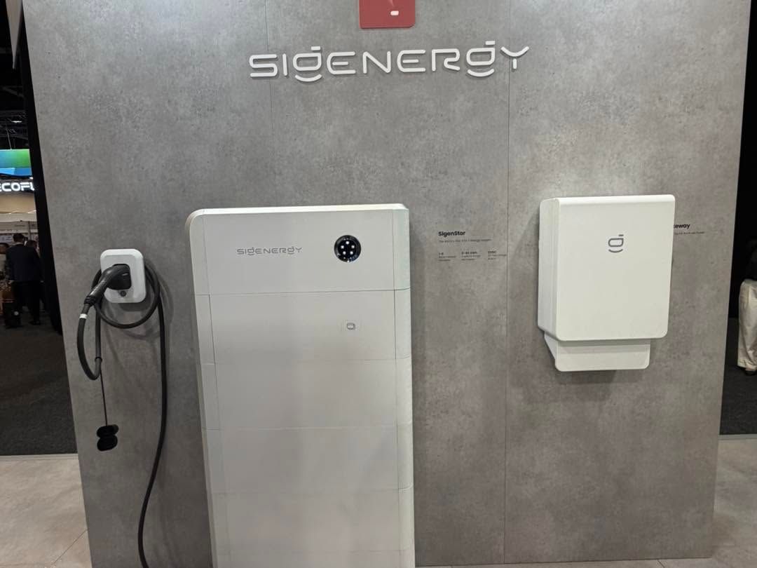 Solar Battery-mounted Units on a Grey Wall — Rapidcool Air Conditioning, Electrical & Solar In Woonoona, NSW