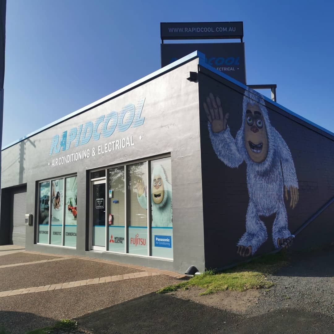 The outside of Rapidcool Air Conditioning & Electrical's office