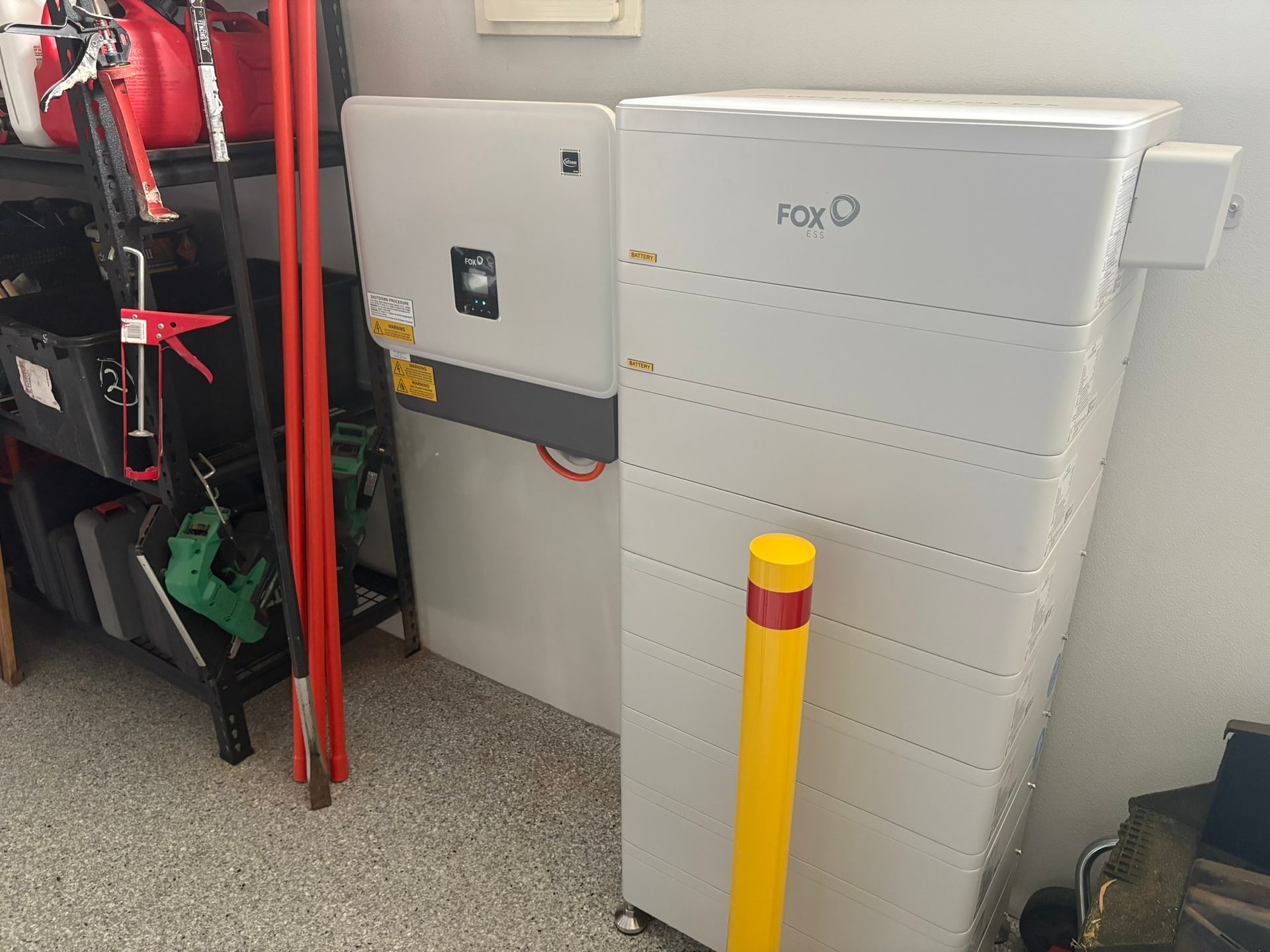 Large White Utility Cabinets and a Grey Electrical Box — Rapidcool Air Conditioning, Electrical & Solar In Shellharbour, NSW