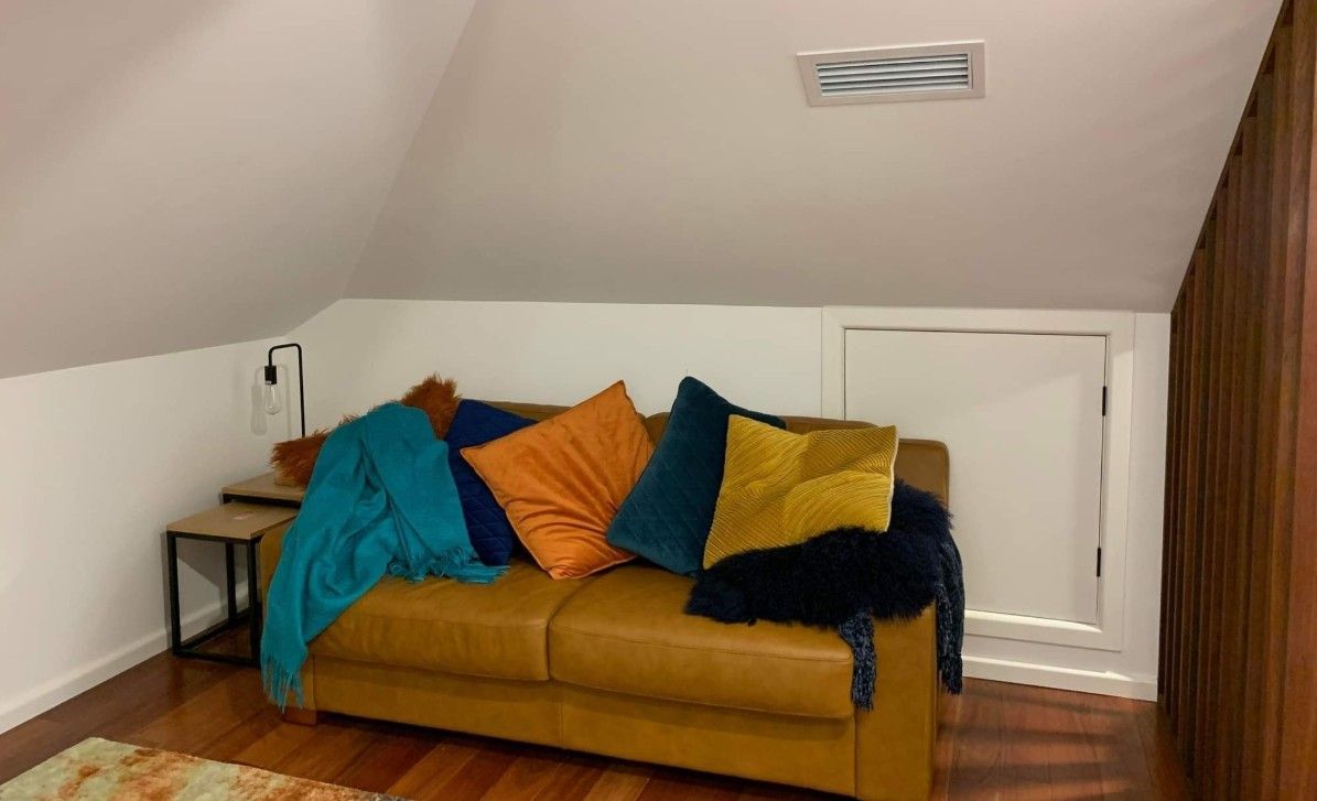 Residential Air Conditioning Wollongong Ducted Air Conditioning Vent Providing Consistent Temperature Control In Modern Living Spaces — Rapidcool Air Conditioning, Electrical & Solar In Wollongong, NSW