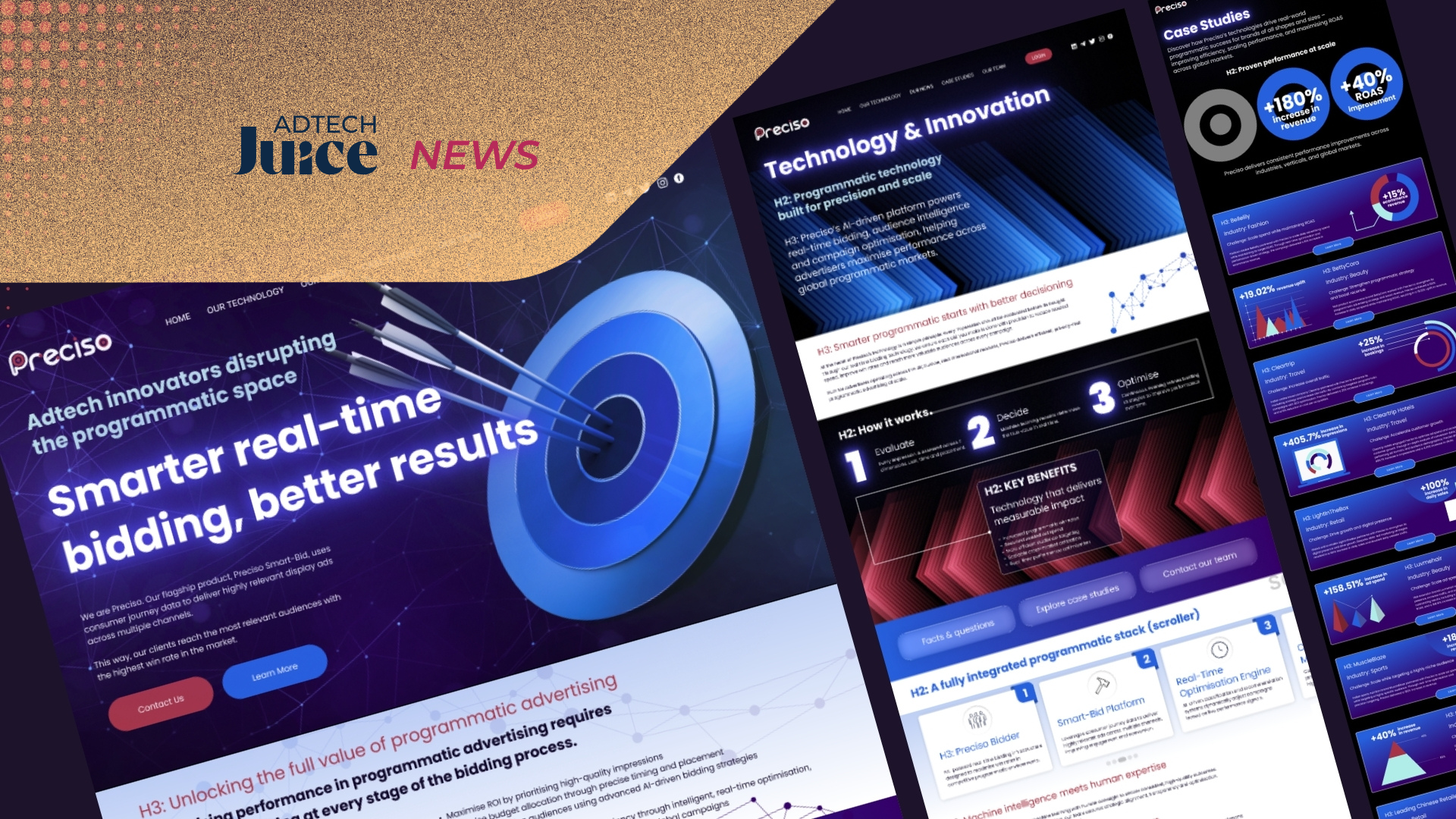 Preciso celebrates sixth anniversary with website redesign | Adtech Juice