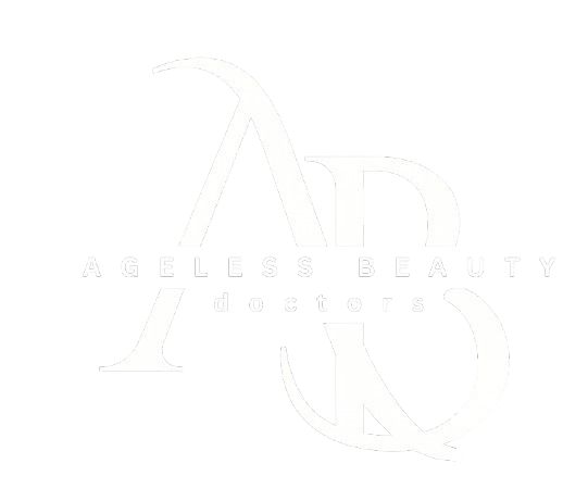 Faint white logo reading “Adelai’s Beauty Doctors” with a stylized AD monogram