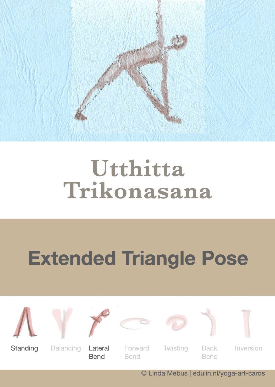 card utthita trikonasana