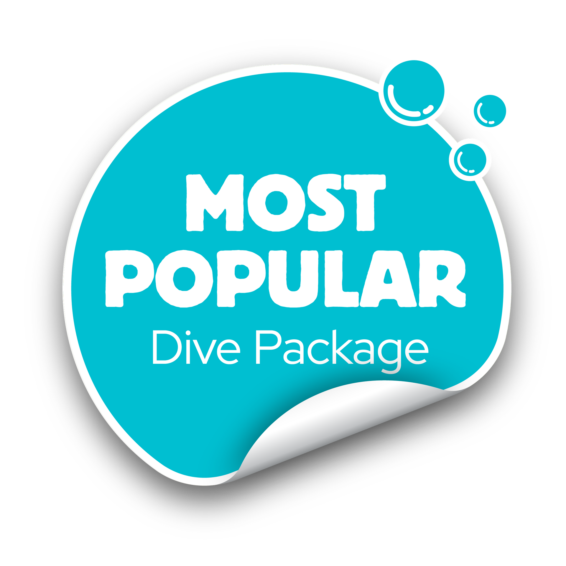 Red sale Dive Friends sticker reading “Early Bird Deal 15% DISCOUNT” with a peeled corner effect