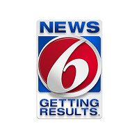 News 6 logo with red number 6 and the slogan “GETTING RESULTS.”