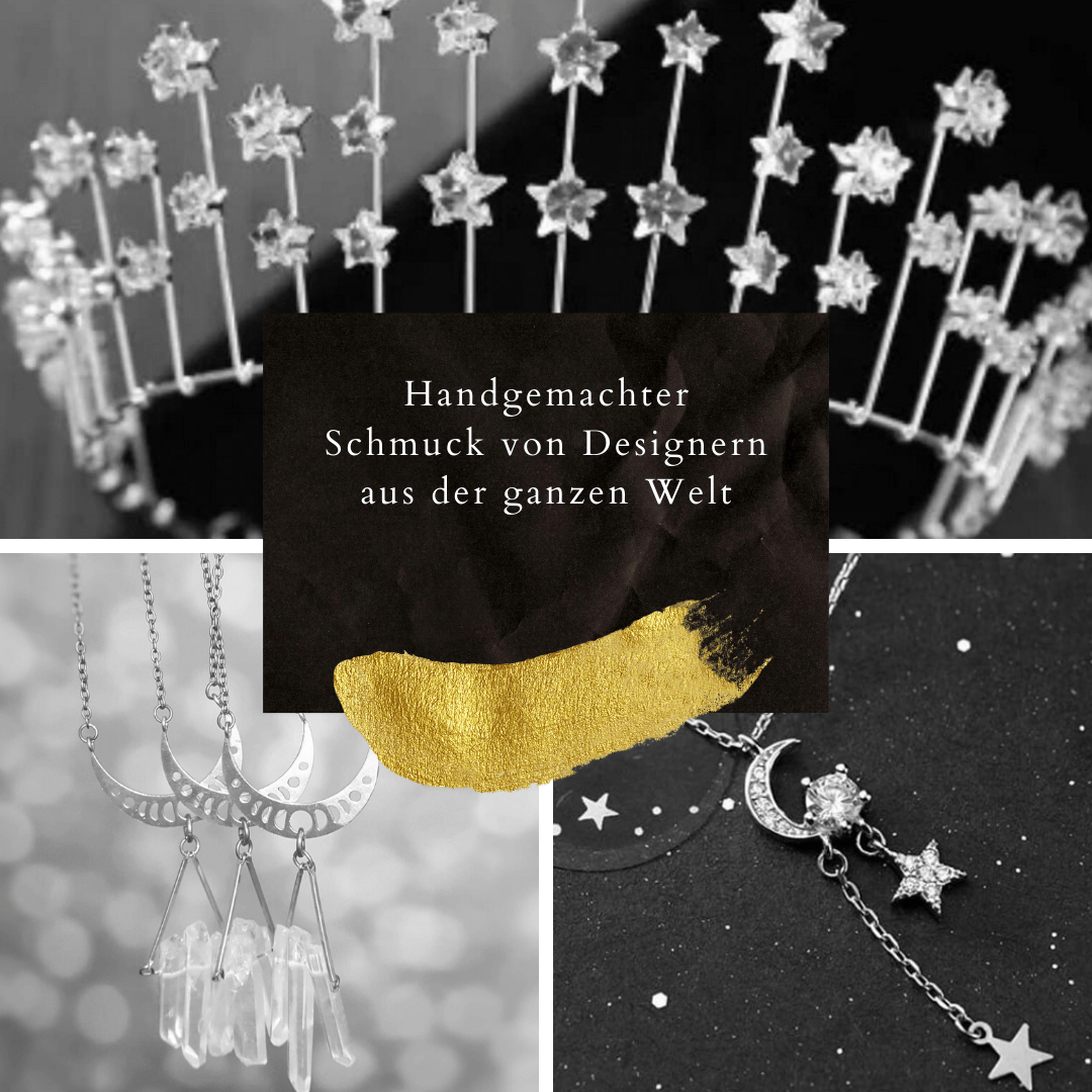 Handgemachter schmuck von designera aus der ganzen welt