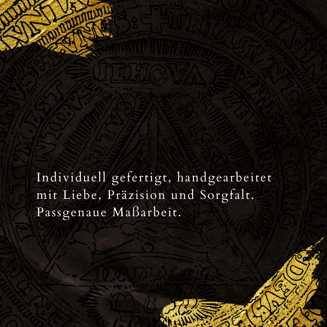 Ein Bild einer Hand mit einem Zitat auf Deutsch
