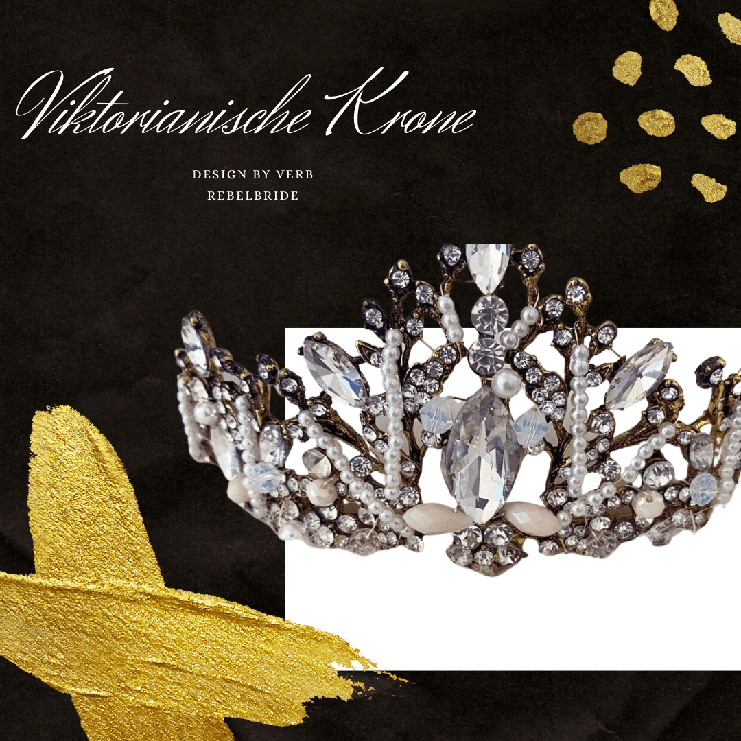 Ein Bild einer Krone mit den Worten „viktorianische Krone“ darauf