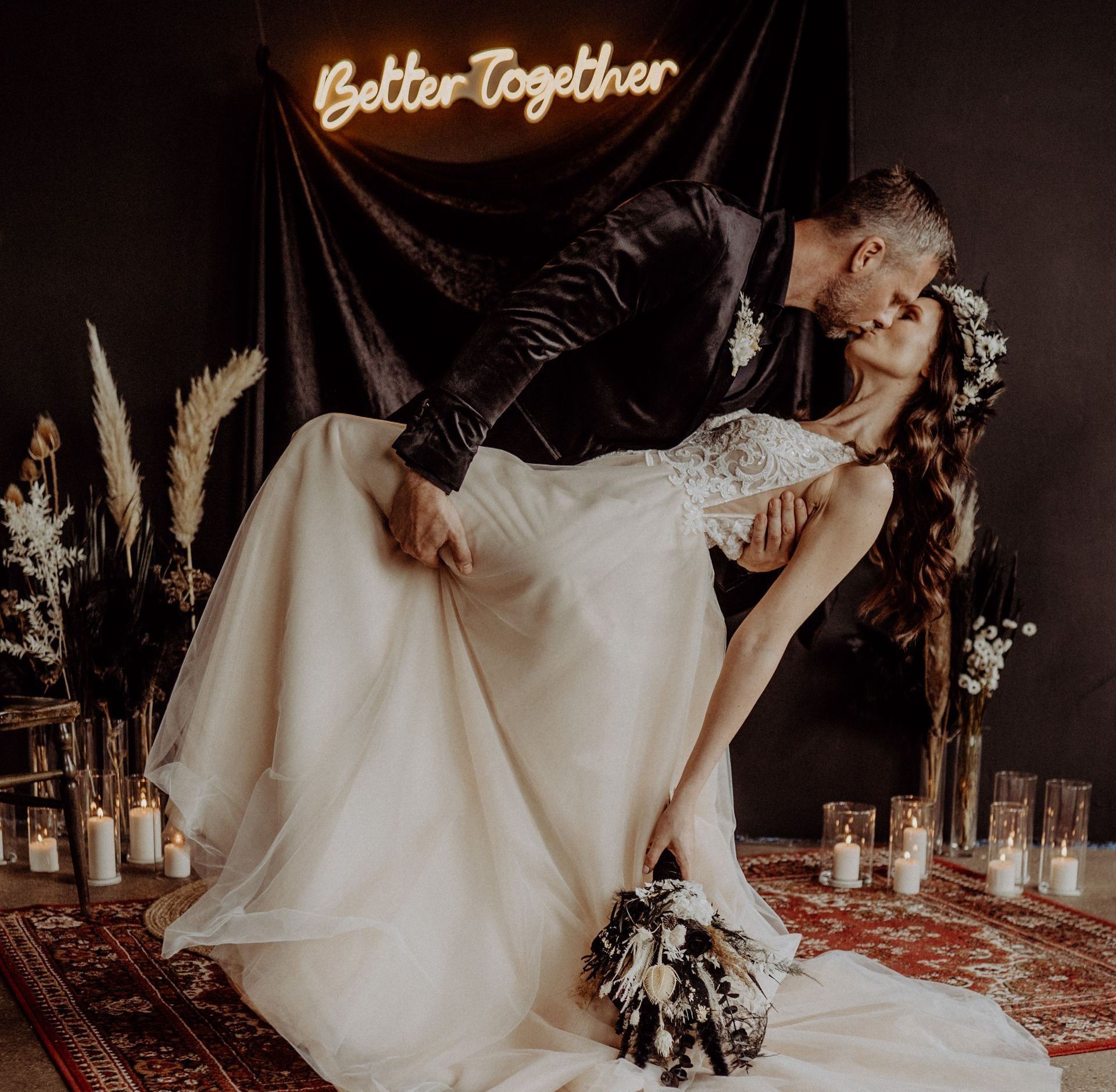 Boho Brautkleid