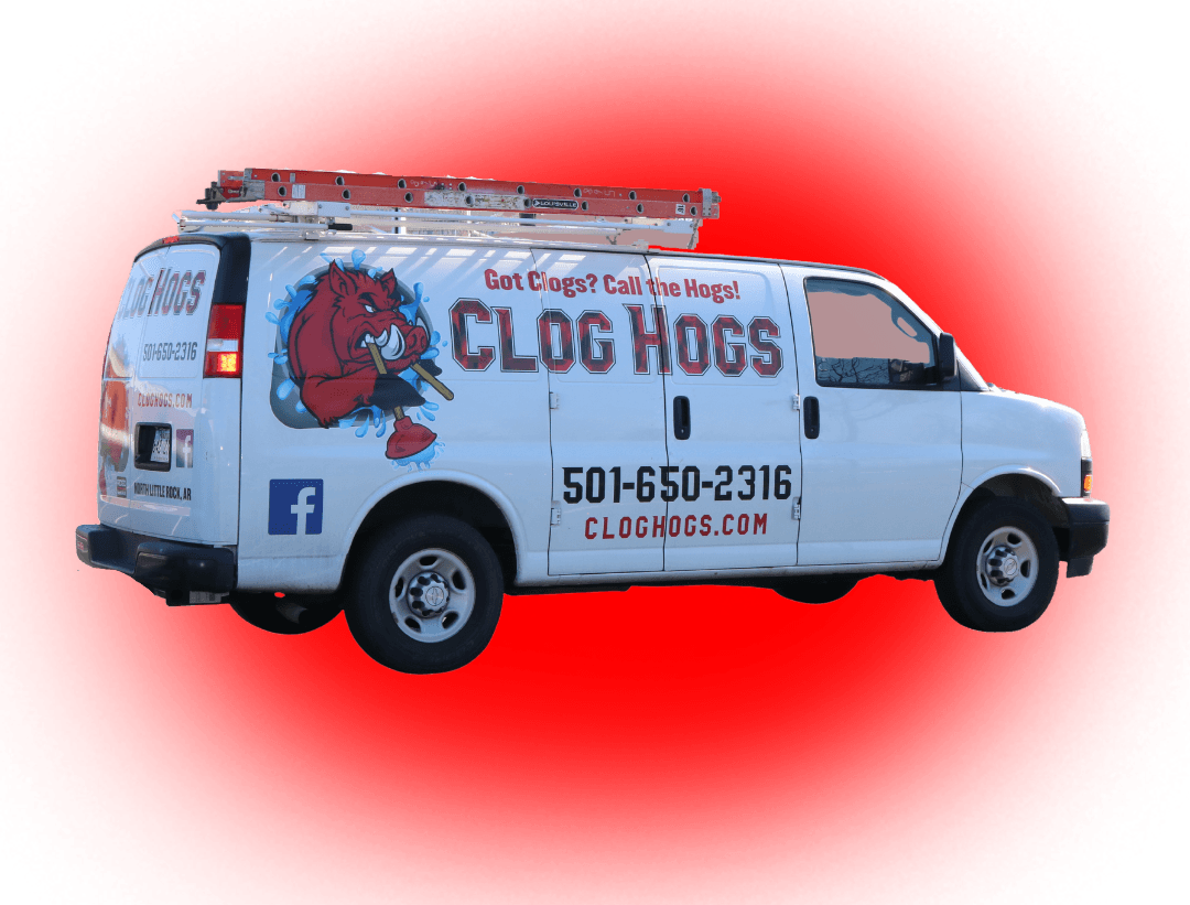 White van with