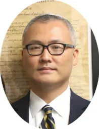Samuel Shim posing for a picture
