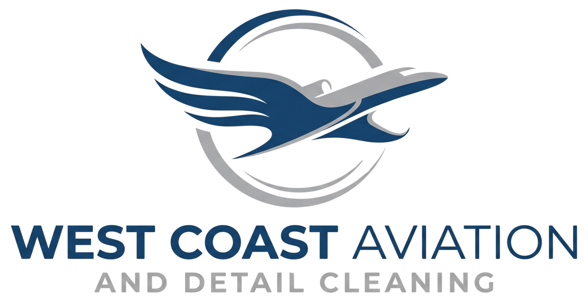 West Coast Aviation and Detail Cleaning Logo