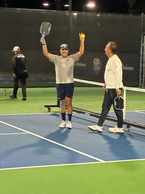 Bronze medal match victory with Dan Granot