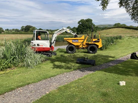 Mini digger