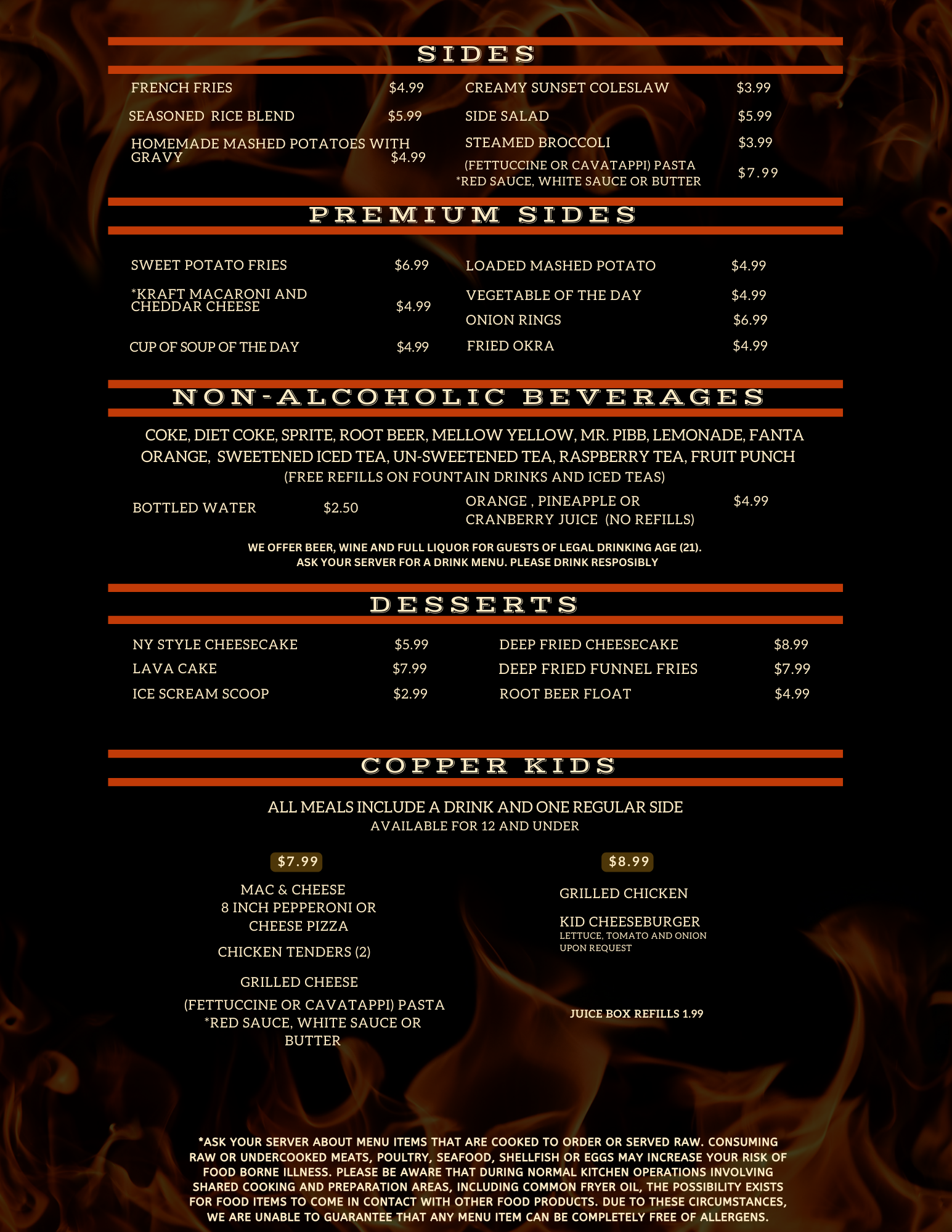 Copper Chimney Grill And Bar Palm Bay Menu at Jordan Moncrieff blog