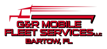 G&R Mobile Fleet Services LLC logo in red and black, with Bartow, FL text