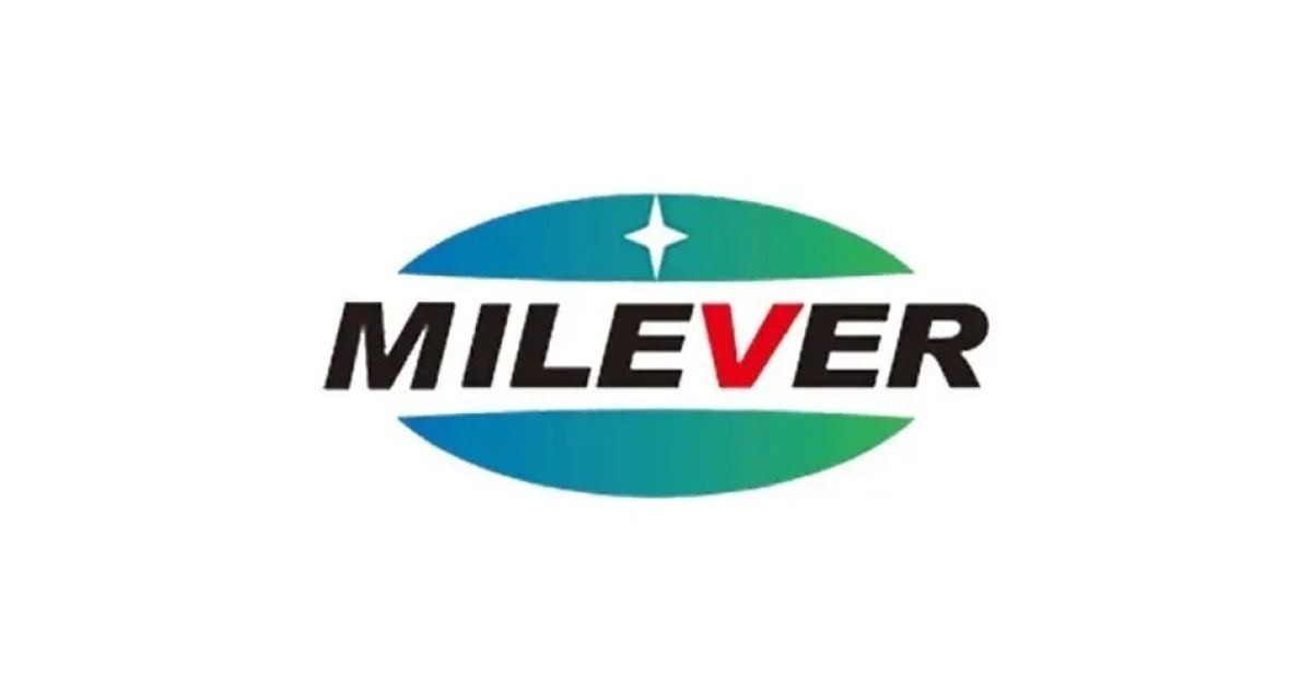 Logotipo de MILEVER, texto negro con