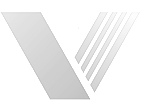 Abstract gray geometric logo with diagonal bars on a white background