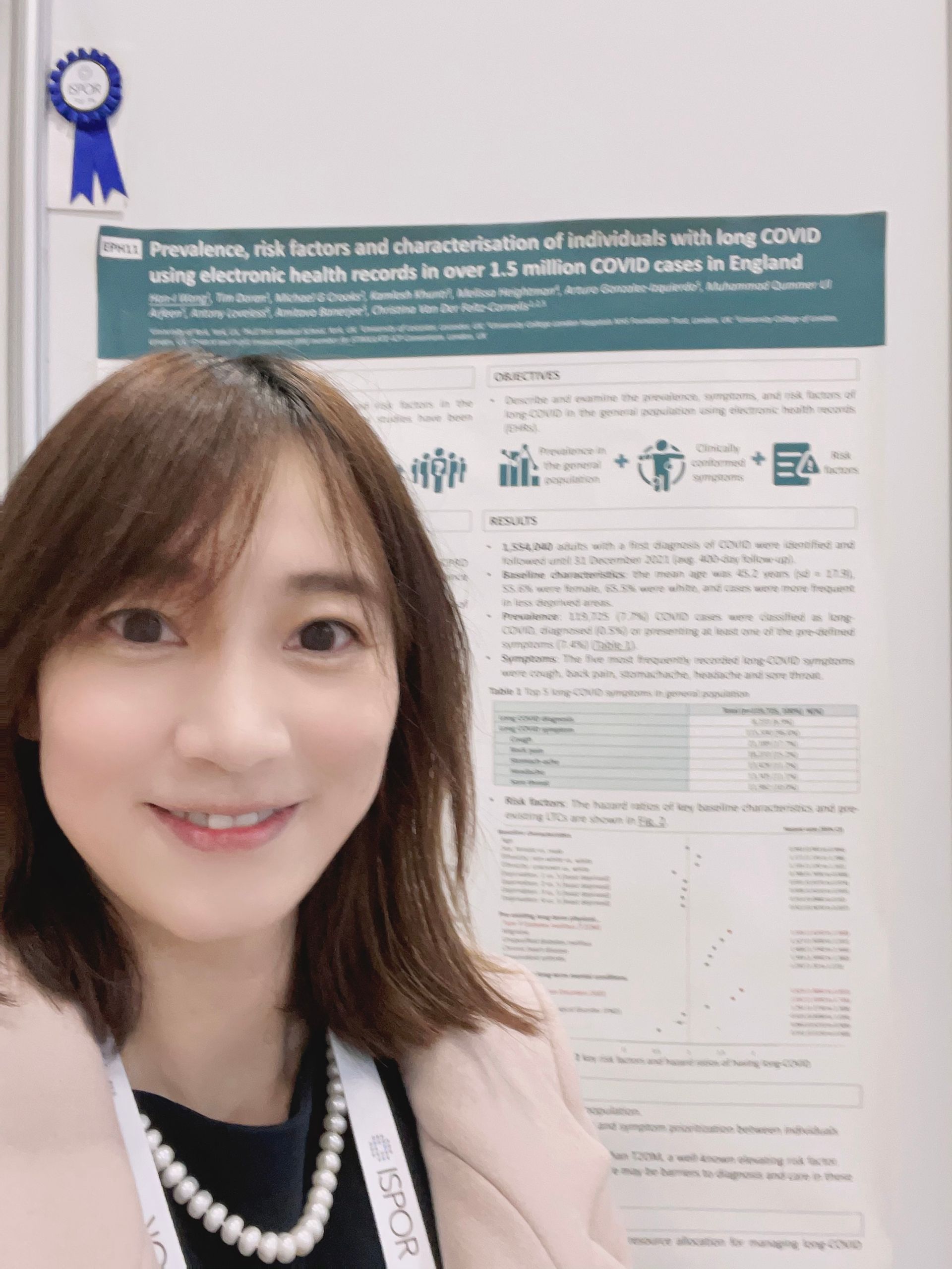 Han-I Wang at ISPOR