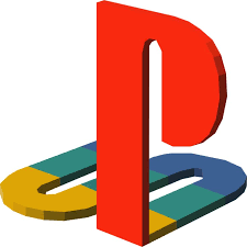 The PlayStation logo featuring a red upright 'P' resting on a blue, green, and yellow 'S' shape.