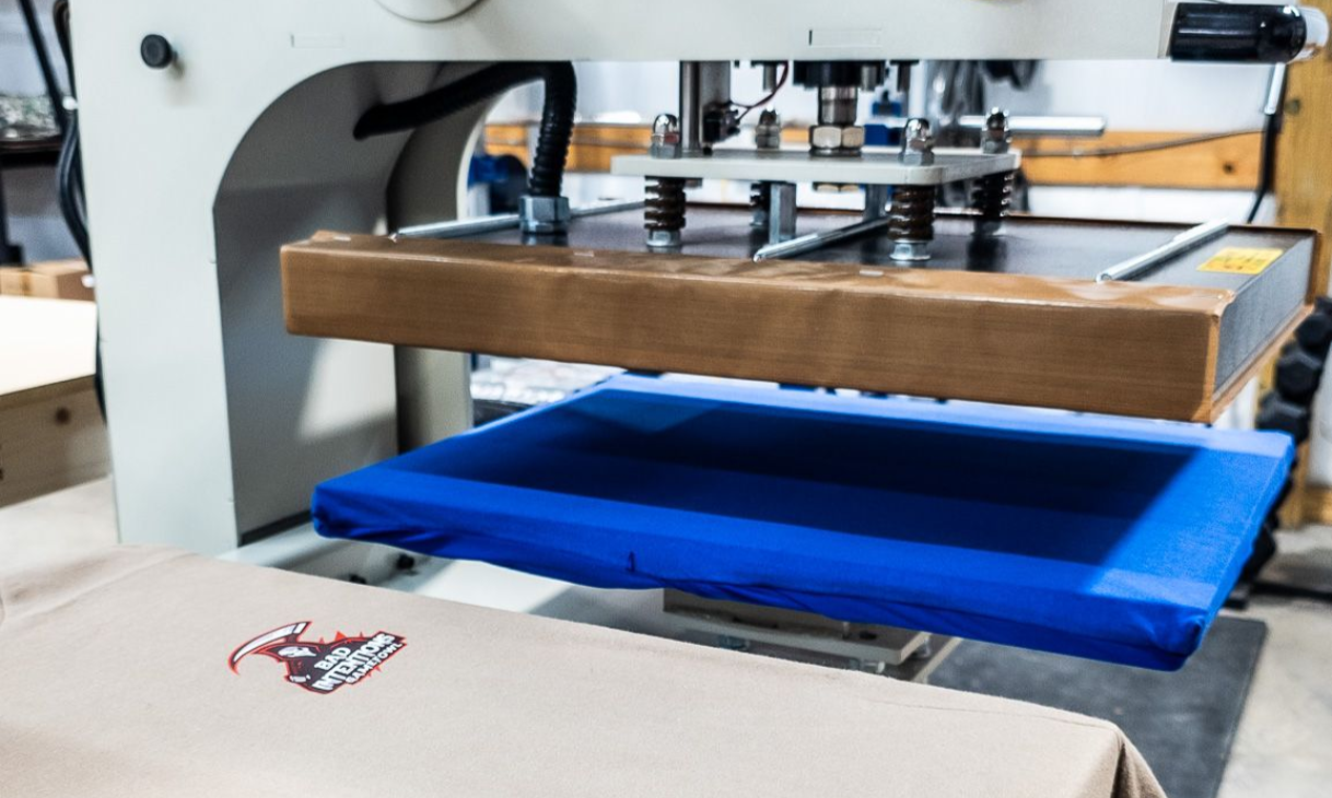 T Shirt Printing Press Big Pine Customs Inc 
